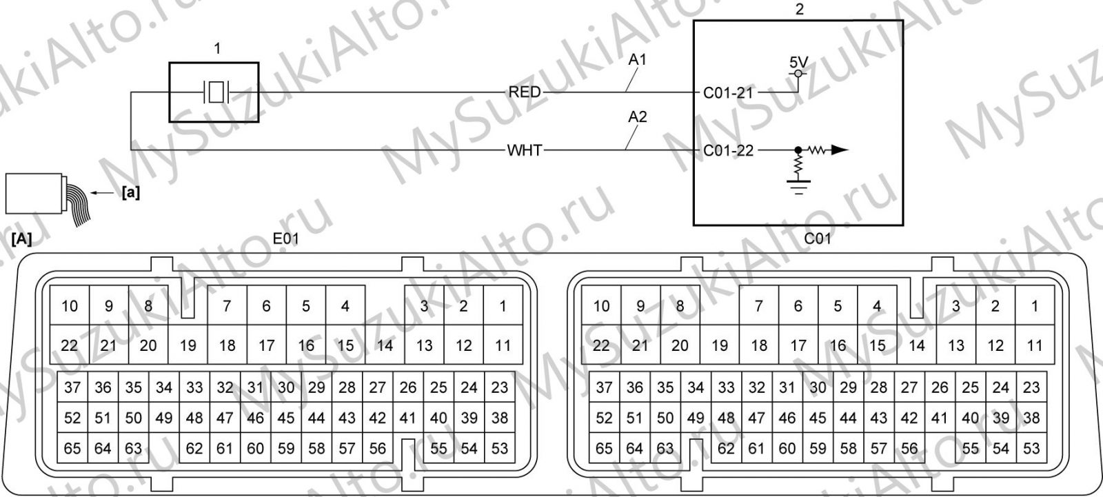 Код P0327/P0328: проверка цепи