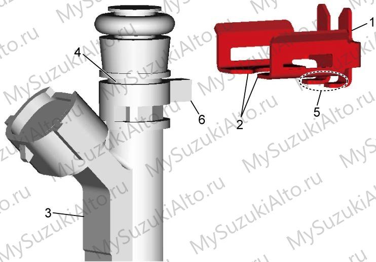 Топливная форсунка: снятие и установка — илл. 4