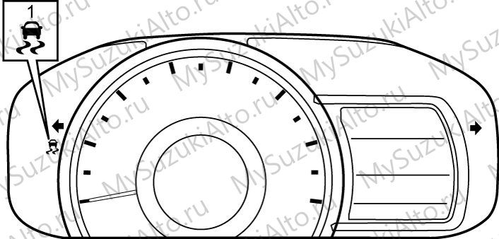 Проверка индикации ламп ESP и ABS (1)