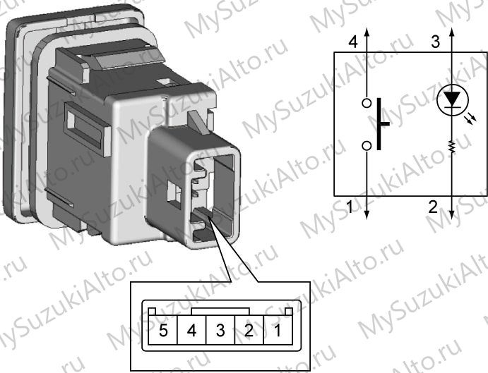 Выключатель ESP OFF (3)