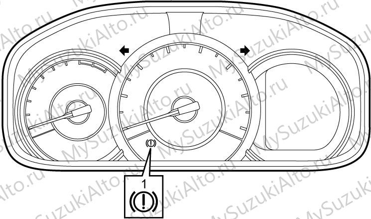 Проверка индикации ламп ESP и ABS (6)