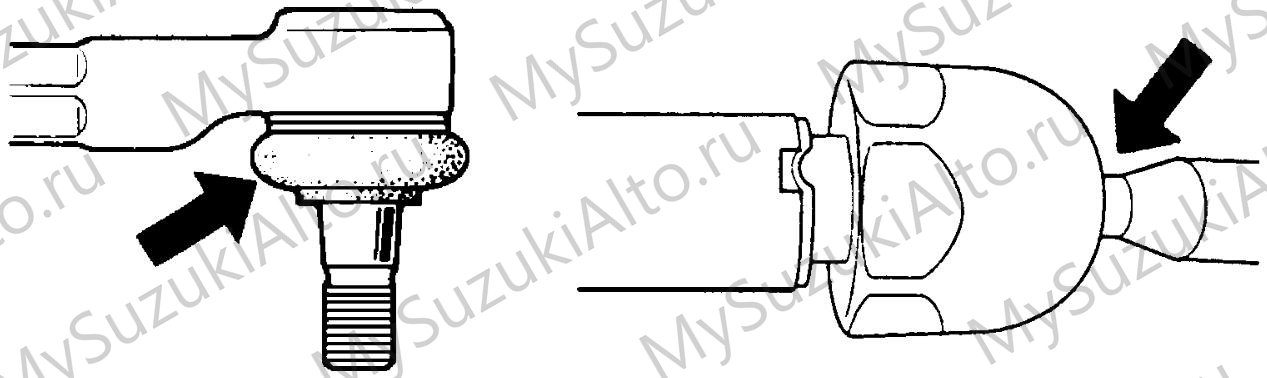 Tie тяга ball joint: проверка