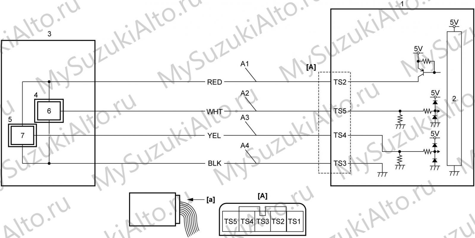 Код C1111 / C1113 / C1114 / C1115: проверка цепи
