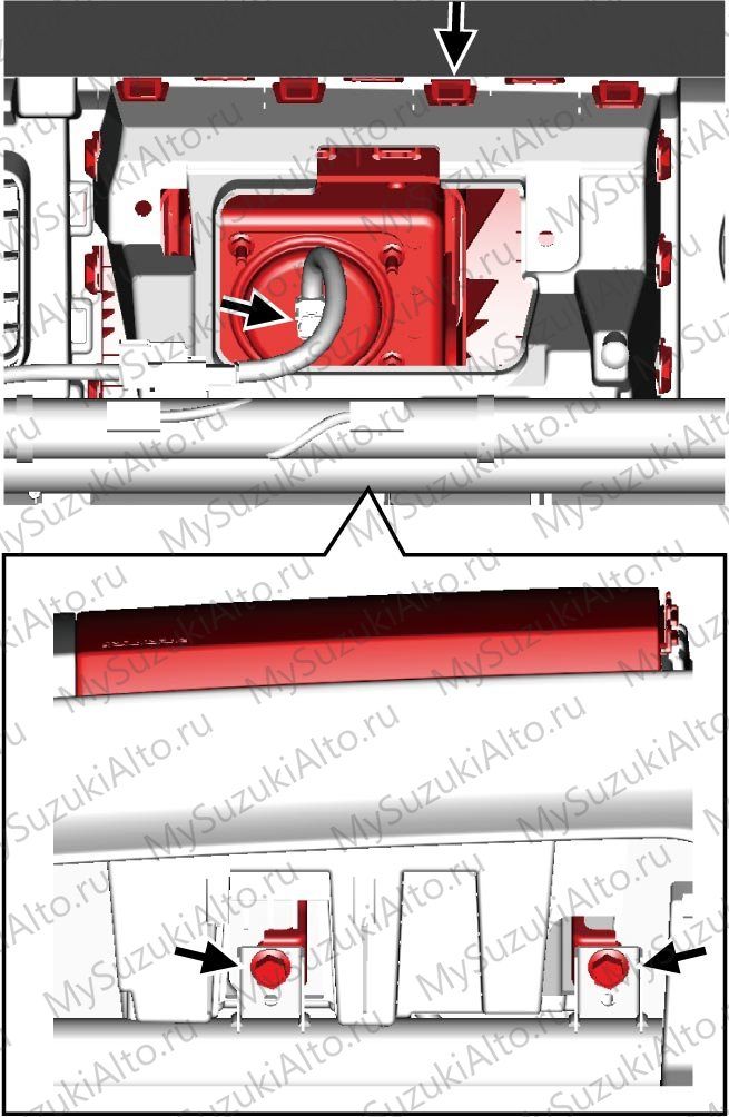 Maintenance after accident: проверка — илл. 3